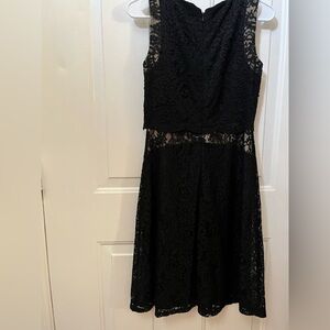 Lauren Ralph Lauren black lace dress